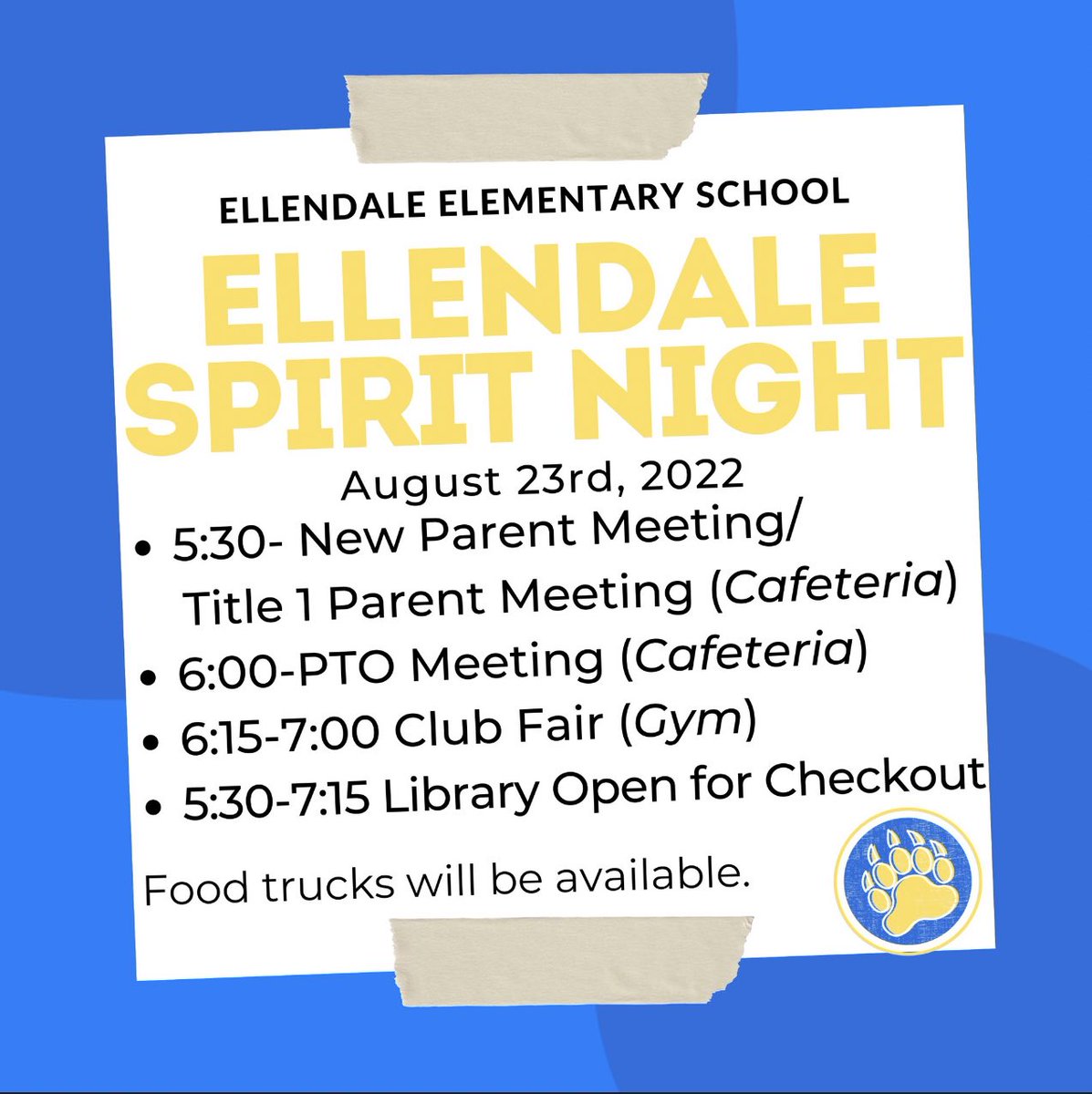 Ellendale First Grade tweet media