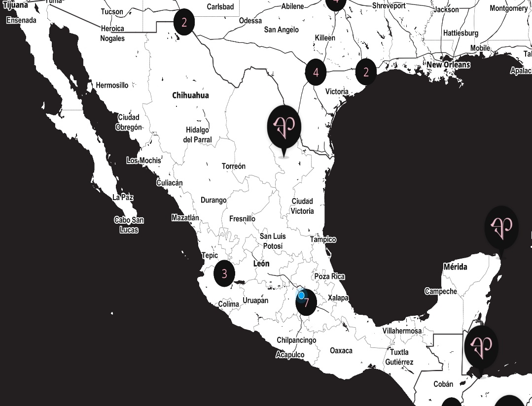 BLACKPINKMXCO's tweet image. 📍Lugares en México que se muestran en: lightupthepink.com/map son 13 en total 🇲🇽:

📍 Puebla (2)
📍 Cancún (1)
📍 Jalisco (3)
📍 CDMX (5)
📍Tijuana (1)
📍 Monterrey (1)

Si estan cerca dense una vuelta y encuentren las pistas! 
#LightUpThePink @BLACKPINK
