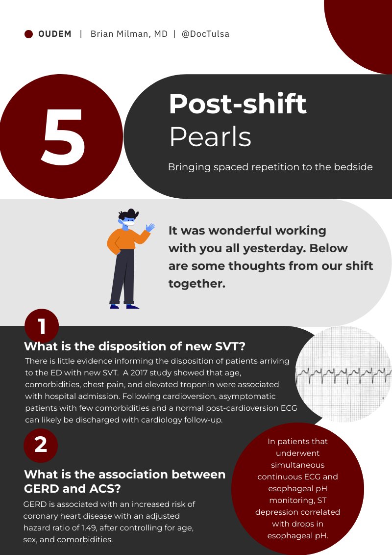 DocTulsa's tweet photo. I'm sorry that it has been a while since I have posted #PostshiftPearls! @OUEmergencyMed #MedTwitter #MedEd #EMBound https://t.co/eb4CISgCsc