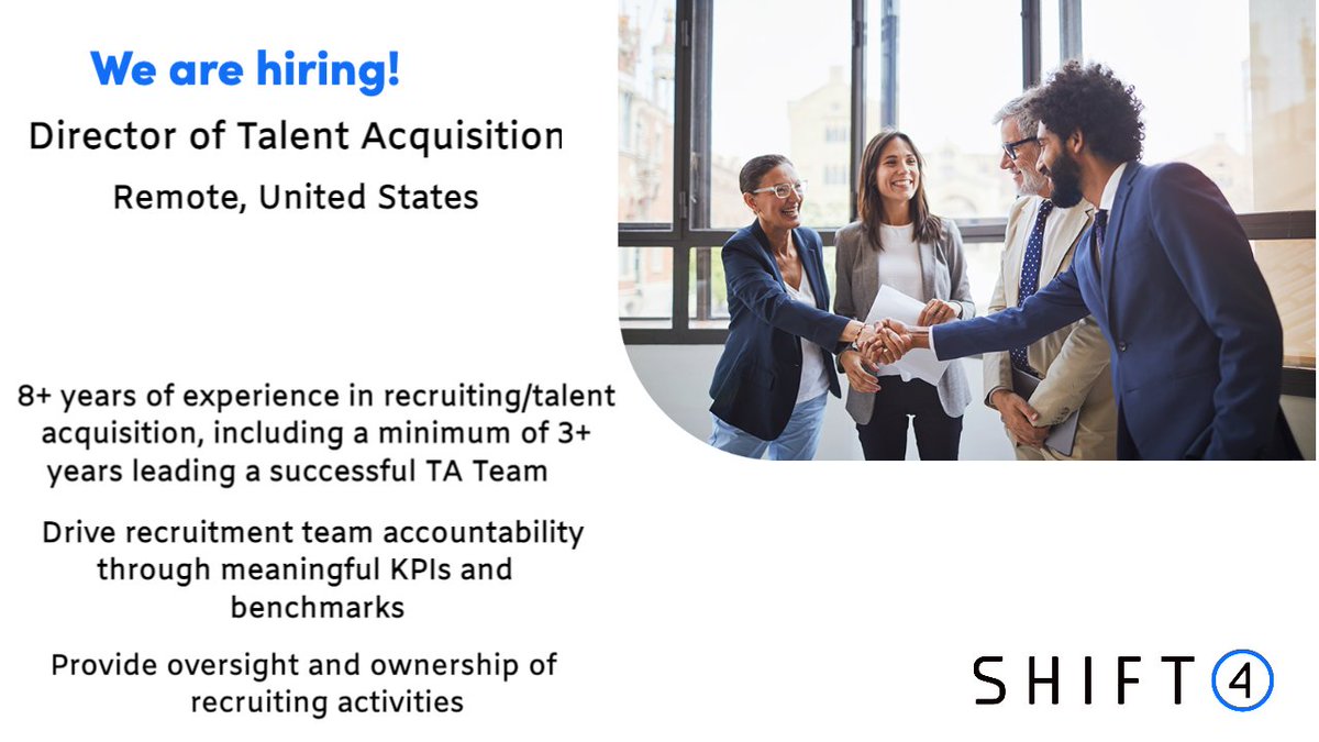 grinage_suzanne's tweet image. Do you want to build a team that is both creative and strategic? Interested in learning more about the impact of our solutions on our customers?
 Learn more: api.cliquify.me/jobs/director-… 
#DirectorTA #buildingprocesses #managingstaff #establshingmetrics&amp;amp;KPIs