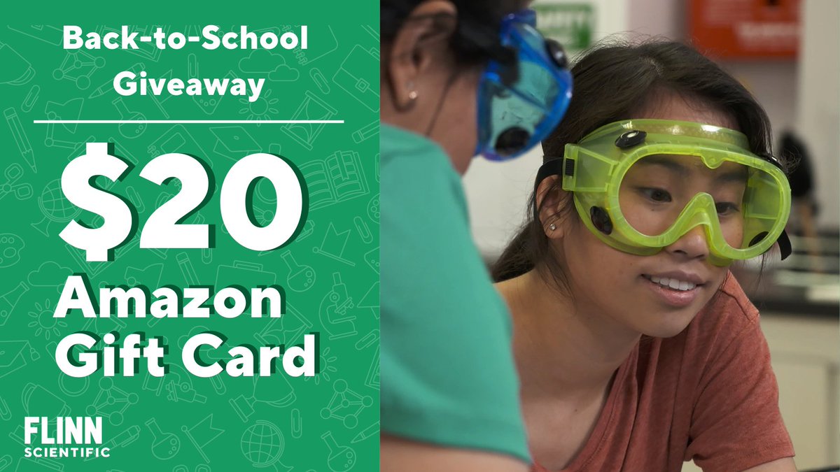 In honor of back-to-school, we have a gift for science educators! The first 20 educators who:

Follow us
RT this tweet
DM us their school email

Will get a $20 Amazon gift card, on us! 🎁

#SciEd #SciTLAP