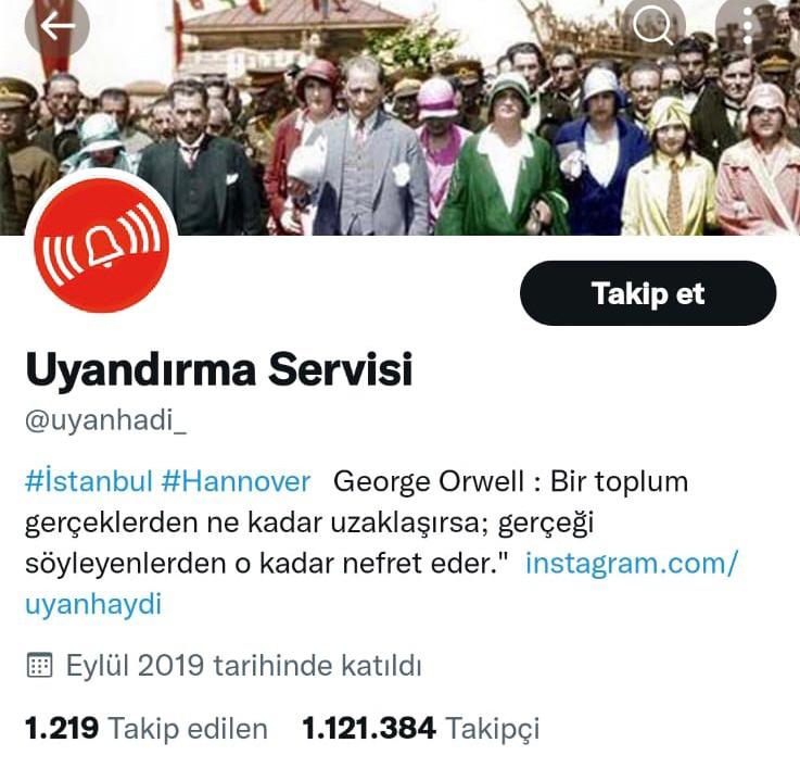 Sosyal medyada Atatürk maskesi ile 7/24 tersten propaganda yapan hesabın yöneticisi FETÖ İmamı çıktı.

<a href="/uyanhadi_/">x</a> adlı hesabın kullanıcısının Almanya’ya firar eden FETÖ’nün mahrem imamı Ahmet Tepe olduğu öğrenildi.