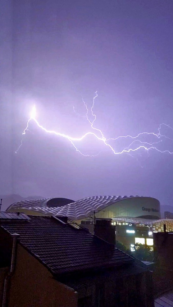 Orage au Vélodrome...⚡️🤩⚡️