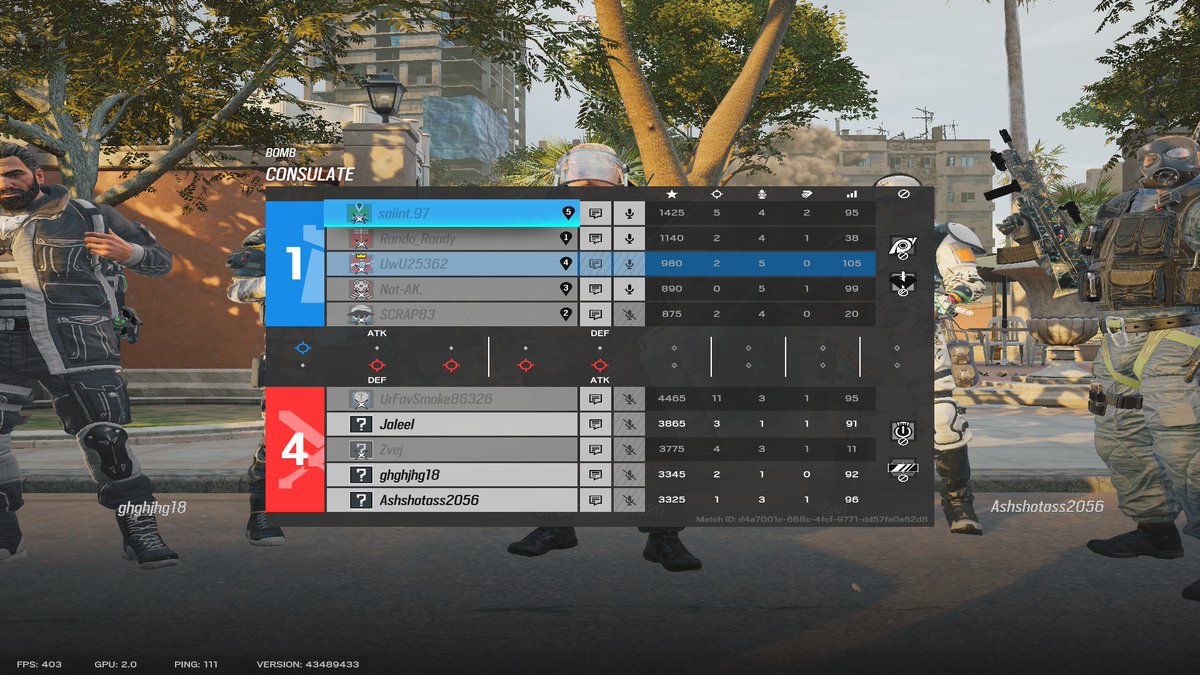 when you go na to escape eu cheaters but they come with you
🙃