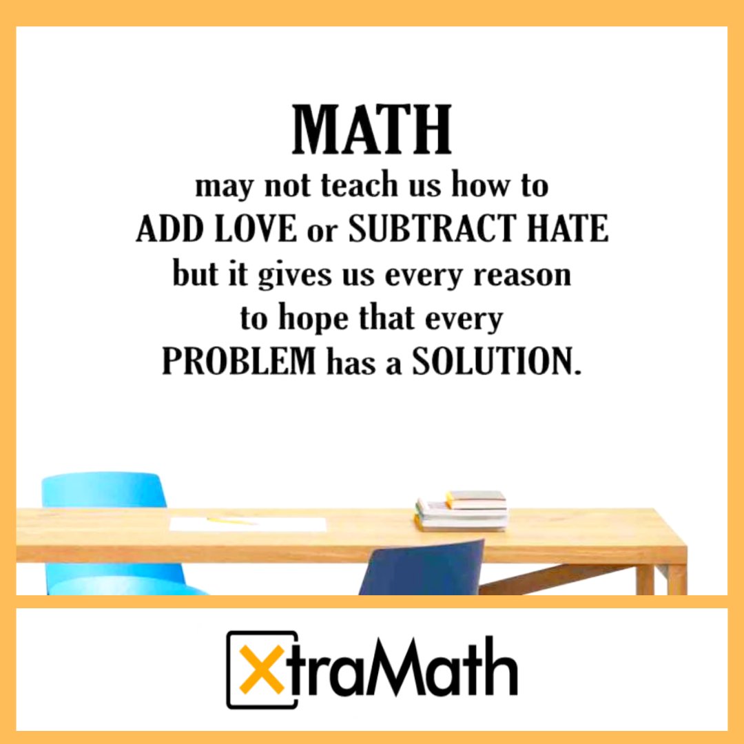 XtraMath_US's tweet photo. 🌟 Start the new school strong with XtraMath, every problem has a solution💛
👉Click here to get started this year: https://t.co/ix1QWHyWQn
#XtraMath #XtraSTEM #Teachers #BackToSchool #Math #MathProgram #MathIsFun #MathClass https://t.co/reOkft37IF