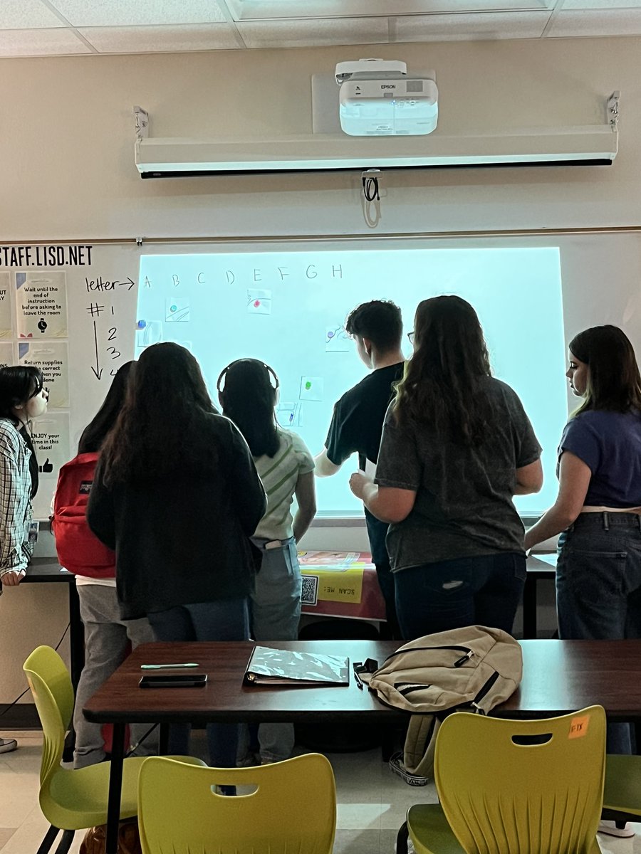 MsSC_LHS's tweet photo. #LHSFoodScience tackled The Big Scrib challenge! They worked together to assemble a 3 ft mural, 1 small square at a time. Lots of leadership and teamwork on display! 

“When eating an elephant, take one bite at a time” Creighton Abrams

Thanks for the inspo @msbolier !
#lisd_cte https://t.co/Pdf4dmuwwb