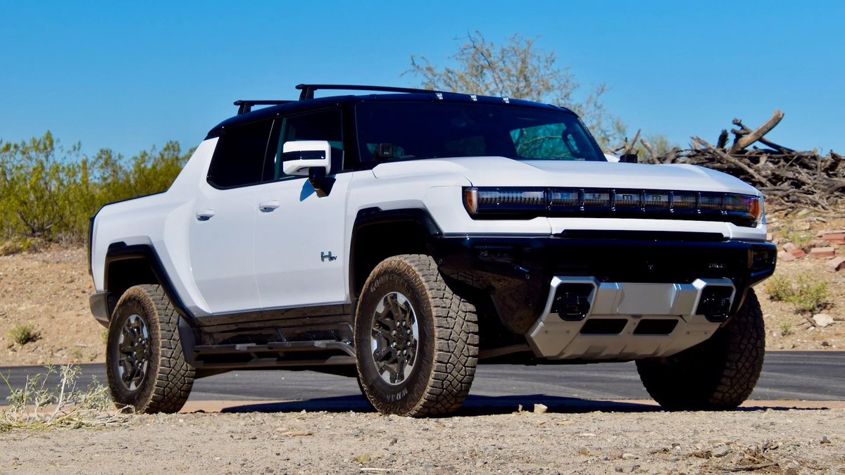 Thanks to my new bill that was signed into law I Just picked up my new GMC Hummer Ev, was only $110,000, Super affordable for families.