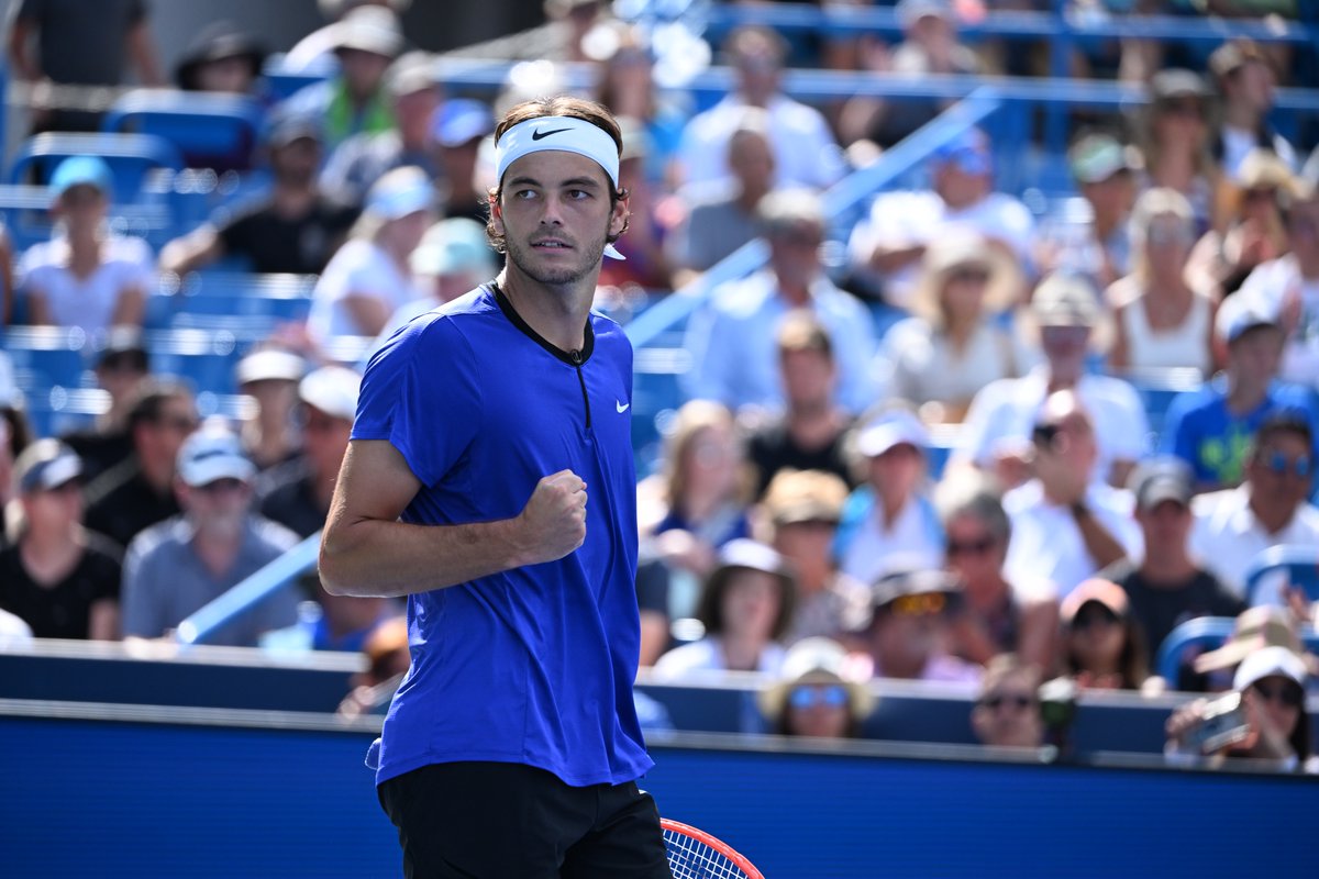 Fritz on 🔥

No. 11 seed <a href="/Taylor_Fritz97/">Taylor Fritz</a> earns a 6-3, 6-2 win over Kyrgios in their first meeting to book a spot in the round of 16. 

#CincyTennis