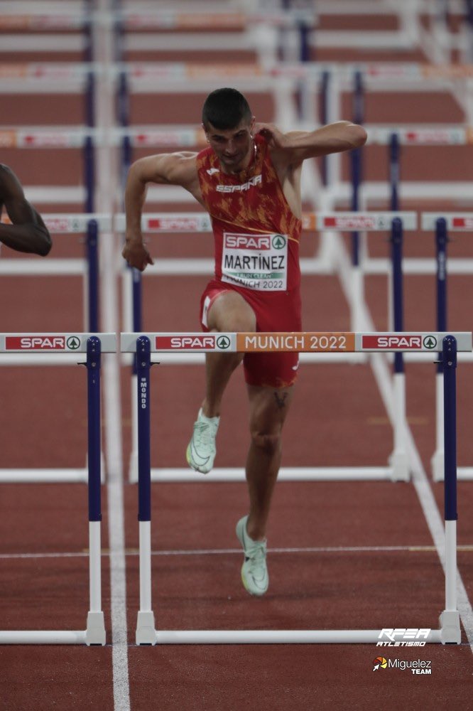 👏¡Queremos felicitar al navarro Asier Martínez por proclamarse 𝐜𝐚𝐦𝐩𝐞𝐨́𝐧 𝐝𝐞 𝐄𝐮𝐫𝐨𝐩𝐚 de 110 metros valla!

🤯 ¡𝐈𝐌𝐏𝐑𝐄𝐒𝐈𝐎𝐍𝐀𝐍𝐓𝐄, 𝐀𝐒𝐈𝐄𝐑!