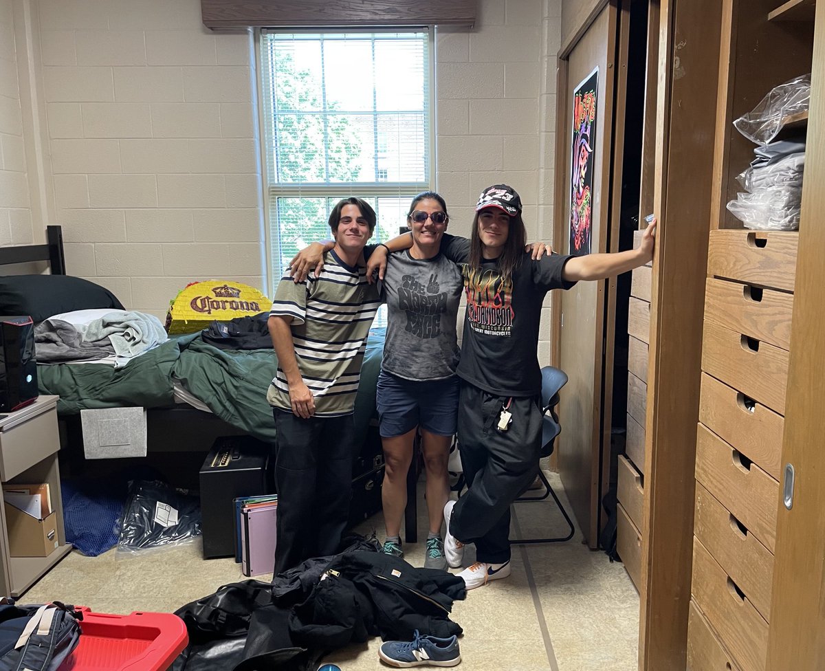 Boys are in at ETSU. I’m not crying you’re crying!!!!