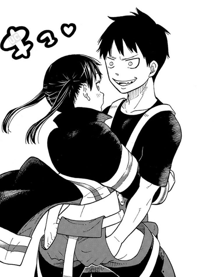 Shinras_'s tweet photo. Do you read the fire force manga? https://t.co/sf7Ohu65Tn