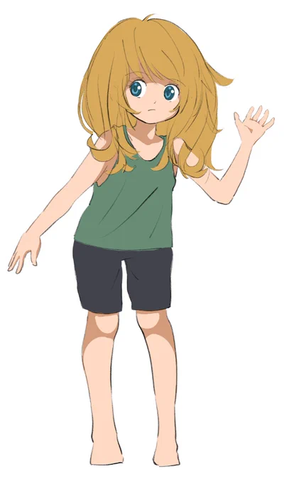 らくがきしてたらクリスタがコケた～その2 