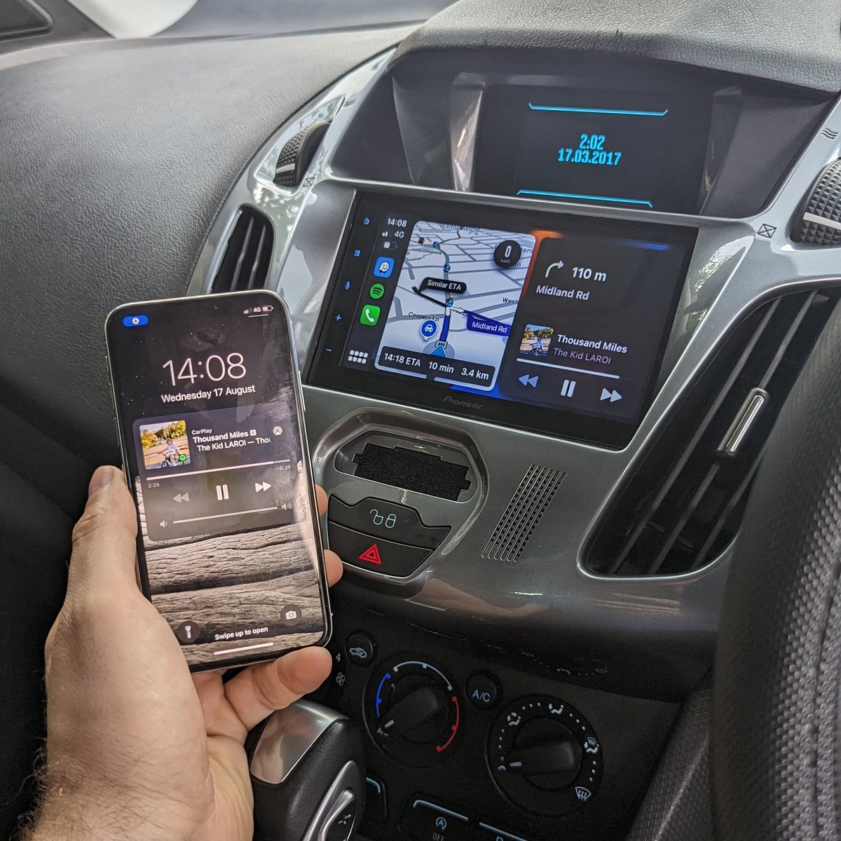 InCarMusic1's tweet photo. ✅ Ford Transit Connect Stereo Upgrade 

▪️ 6.8" Pioneer SPH-360DAB 
▪️ Wireless Apple CarPlay &amp; Android Auto
▪️ USB Mirroring for Android
▪️ Wi-Fi, USB, AUX, BT, DAB AM/FM Radio 

🌐 https://t.co/TWE7QT2oxP
🎬 https://t.co/TL0M5QKuVI
📲  https://t.co/aAEaqriNbi

#fordtransit https://t.co/kAEbtNPaFc