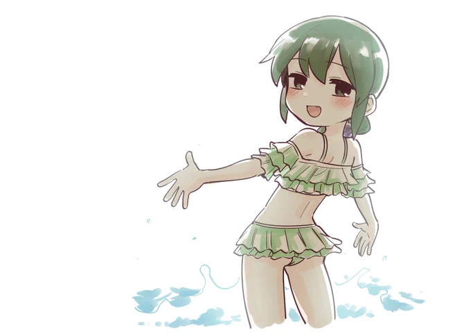 夏もあと半分ですね 