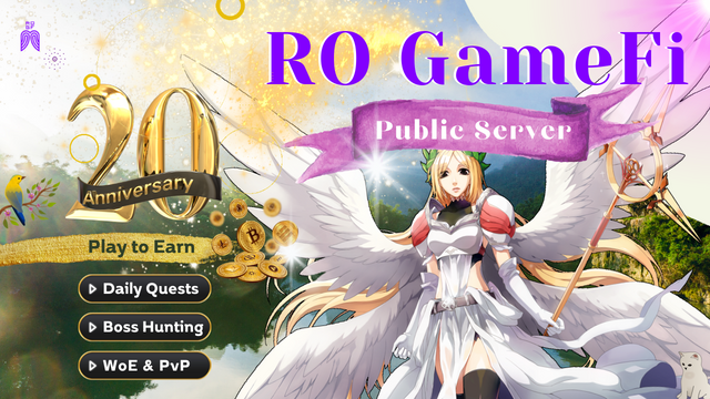 rogamefi's tweet photo. Welcome to RO GameFi, the first Play to Earn Game based on the PC version of RO is coming soon, we will post the latest news here as well as discord.
Join us on Discord: https://t.co/WVHMqfwTyK

#RagnarokOnline #RO #GameFi #PublicServer #NeverDelete #ROGF #NFT #Crypto #PlayToEarn https://t.co/DYCPEJ5YEO