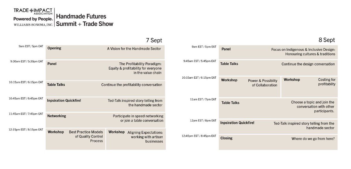Have you seen the program yet? We're so excited about the new and interactive format of this year's summit. 

More information and registration in the link in our bio! 

#jointhemovement #betheplus #tradeplusimpact #HFS2022