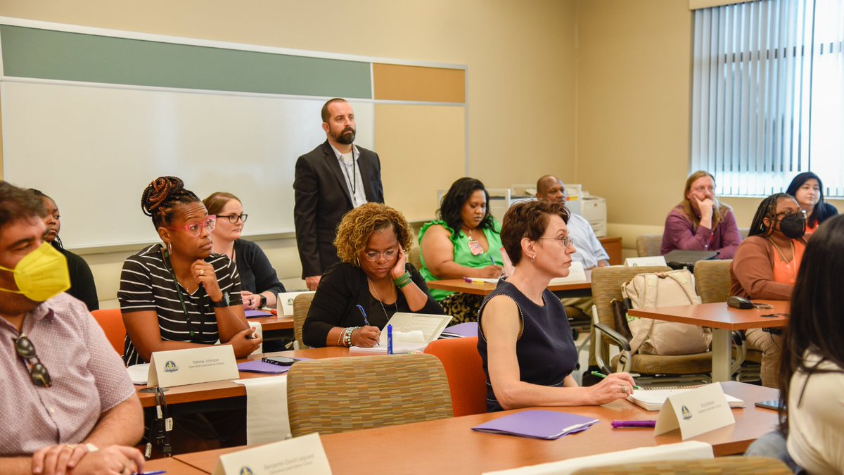JPschools's tweet photo. Take a peek at our new program to support current educators as they advance in their career, the Aspiring Leaders Academy. These 22 educators will spend the next six months training to become school leaders in Louisiana’s largest school system. https://t.co/ZXd1Cs500m
