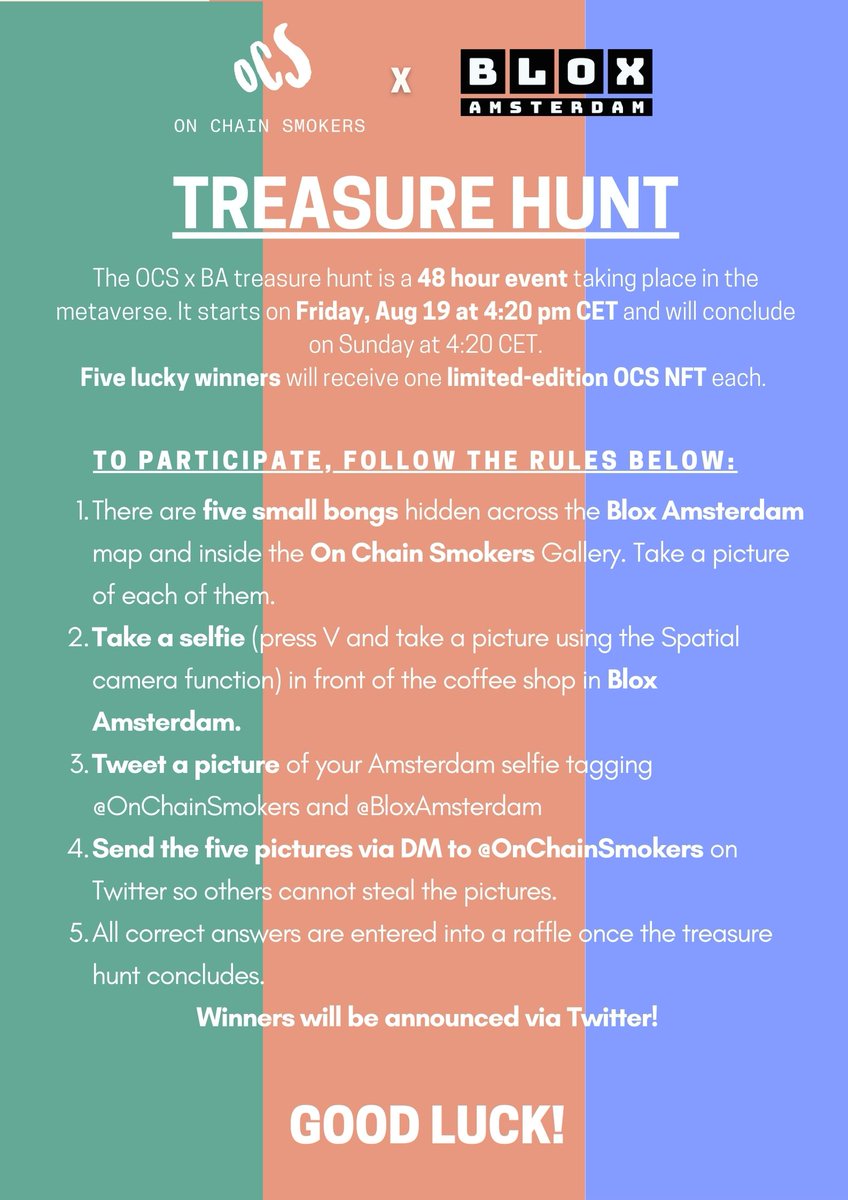 On Chain Smokers tweet media