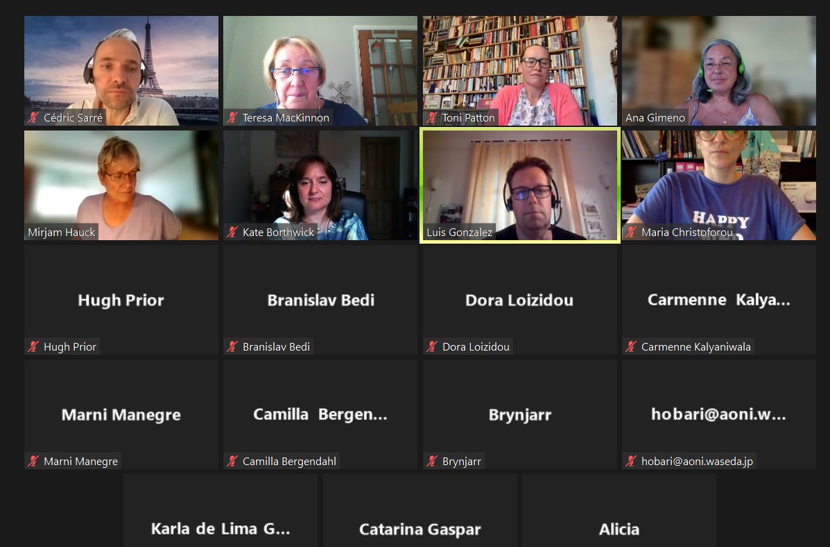 Good to see plenty of folk at our national Reps meeting at #eurocall2022 we would like to work more closely with you so you don't feel lonely. Not everyone was able to come but <a href="/koenraad/">Ton Koenraad</a> we miss you! #networking