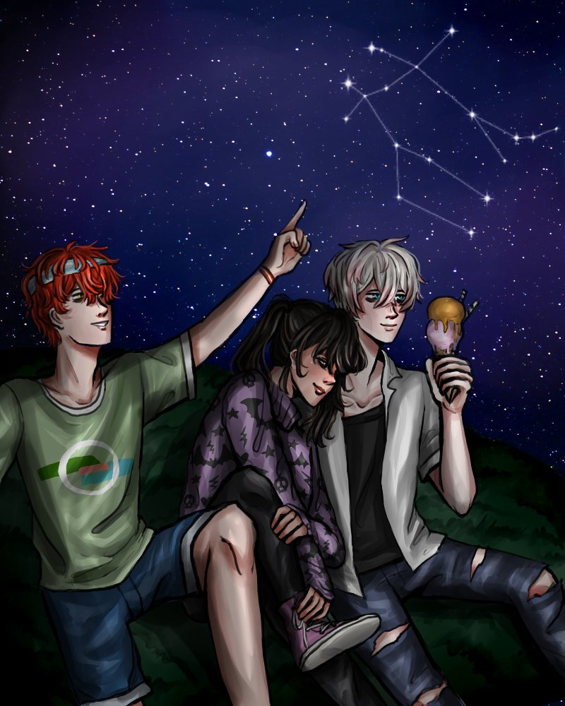 CutieTap's tweet photo. @UnknownsMel appreciation post: I love her art, and shes such a good friend for makin this 😭💙✨ https://t.co/myaq7CTERp