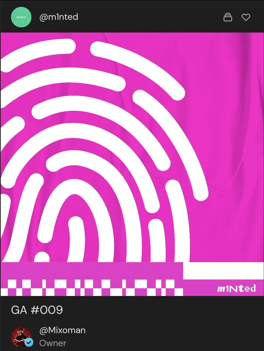I'm supposed to announce the 5 winners of <a href="/M1ntedAsia/">M1NTED</a> tickets tonight.

I'm extending the dateline:
Tomorrow noon. 18 Aug.

Calling for more <a href="/MixomanNFT/">MixomanNFT</a> holders to join this GA!