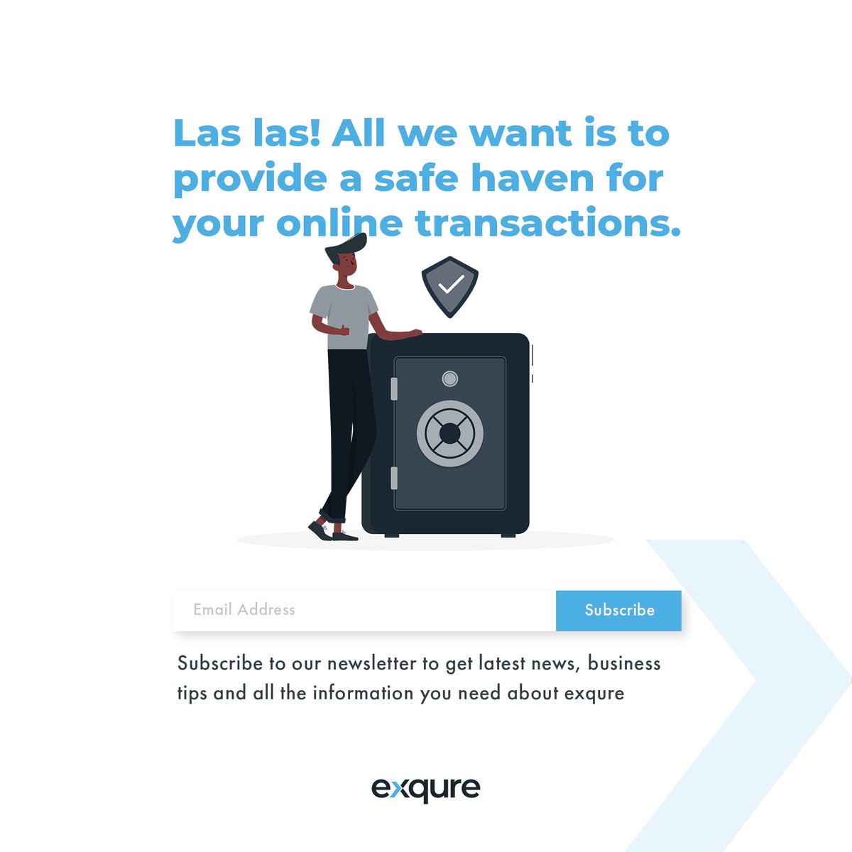 ExqureE's tweet image. With exqure, your business nor go cast

We give customers comfort, knowing that you're a legit vendor with true intentions.

Subscribe to our newsletter using the link in our bio. 

#Securedtransaction #onlinescam #breakfree #escrow #onlinevendors