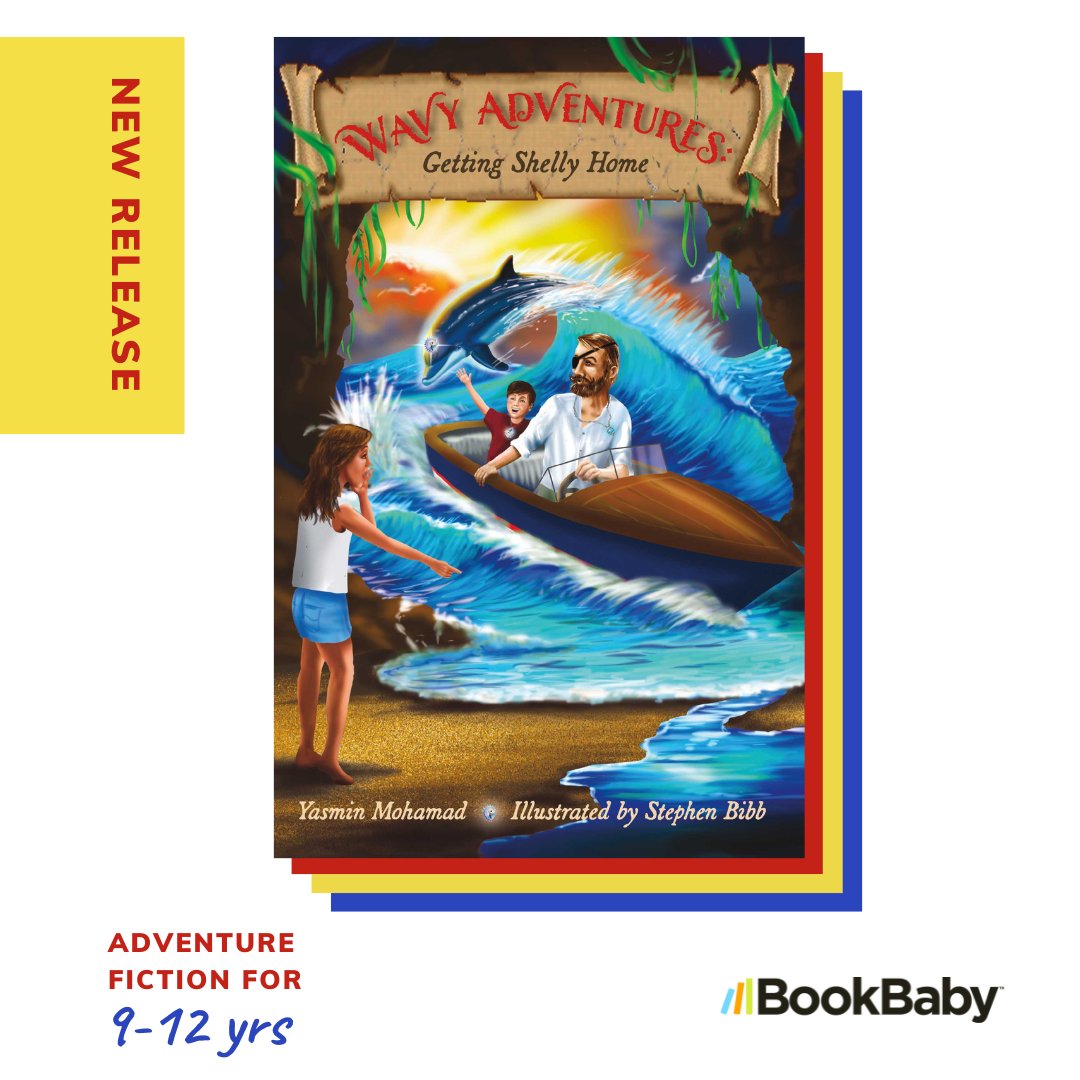 "Wavy Adventures" tells the story of two siblings who move to Shell Island after losing their mother. Trouble strikes when they run into pirates at sea, and the kids must embark on an adventure like no other. Order now: store.bookbaby.com/book/wavy-adve… 📚
#indieauthor #kidsbooks