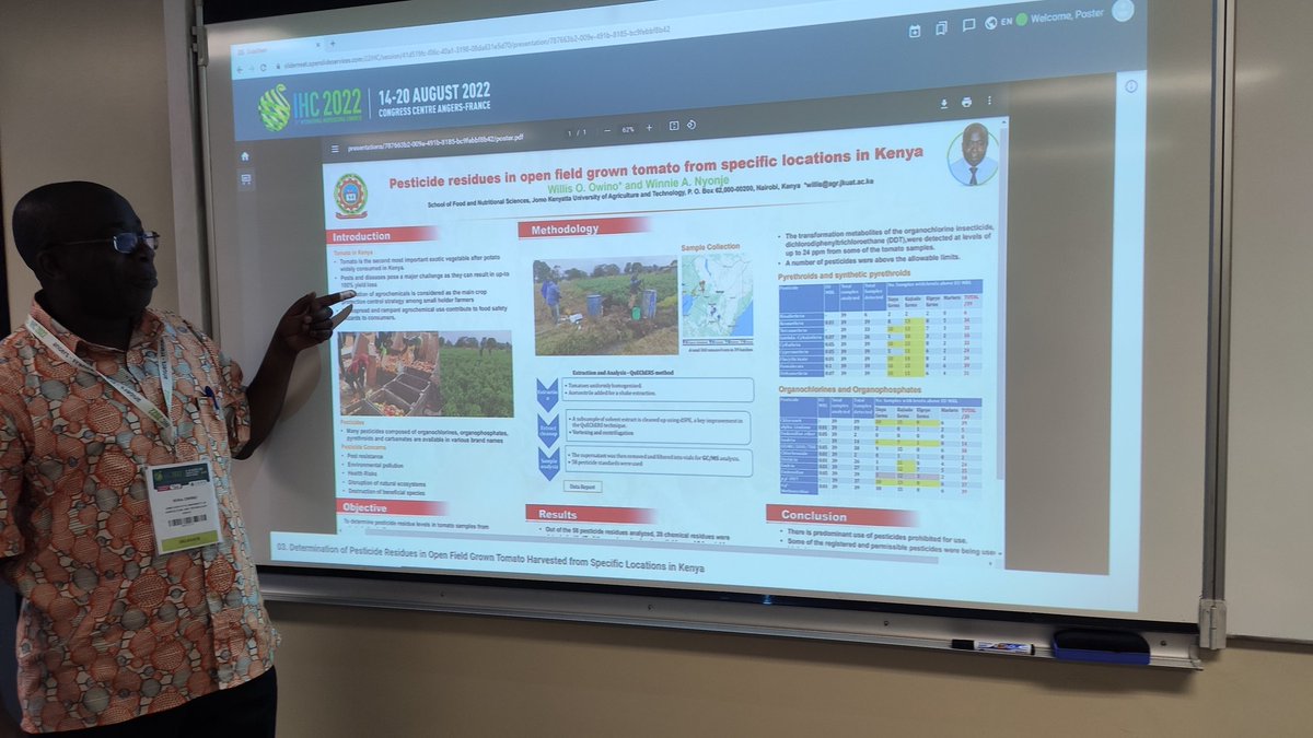 We shared our work on tomato project at the IHC2022 in Angers, France <a href="/2022Ihc/">IHC 2022 - Horticulture for a world in transition</a> <a href="/kcsap_project/">KCSAP Project</a> <a href="/WinnieNyonje/">Winnie Nyonje</a> <a href="/DiscoverJKUAT/">Discover JKUAT</a>