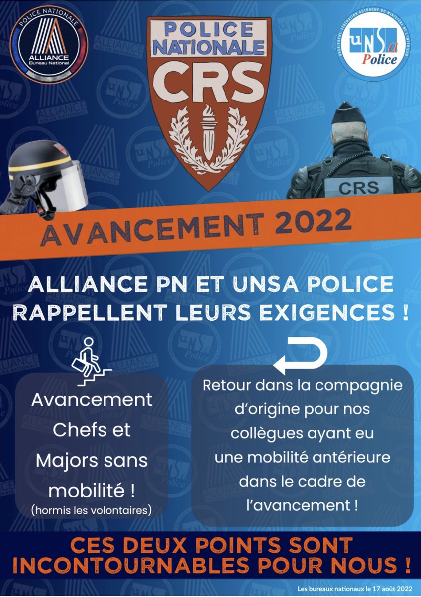 UNSA Police CRS Hauts de France tweet media