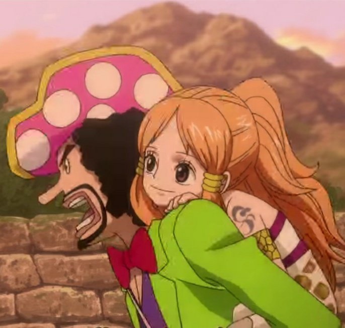 gi ☁️🍊🗺️🧭🦁🌻 on X: Usopp and Robin taking care of mini Nami during One  Piece Film Z was so cute.  / X