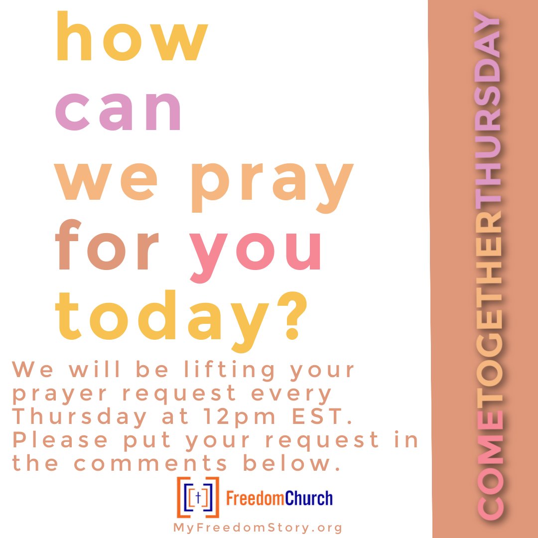 MyFreedomStory's tweet photo. The Lord is near to all who call on him,
to all who call on him in truth.
Psalm 145:18 How can we pray for you today? #NoonDayPrayer  #freedomchurch  #MyFreedomStory  #NoblesvilleIN https://t.co/5PzQQz1ipA