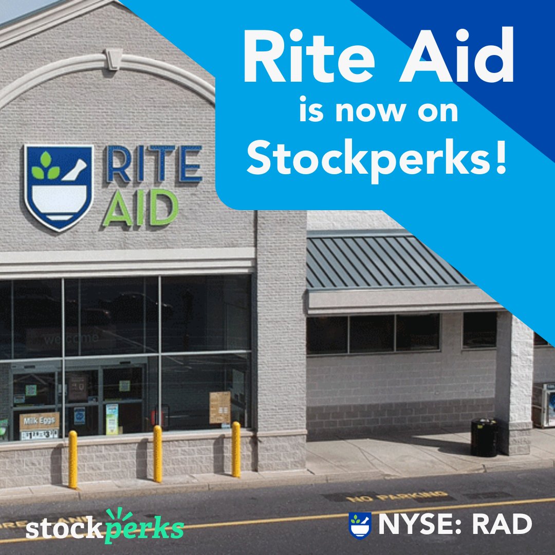 stockperks's tweet photo. Fantastic to welcome @riteaid to Stockperks! They're launching w an innovative #perk taking a lucky #shareholder on a tour of the NY Stock Exch w mgmt.
Download app via link in bio to explore!
#stockperks #investorrelations #irchat #nyse #pharmacy #pharmacies https://t.co/YfB9DDZBNS
