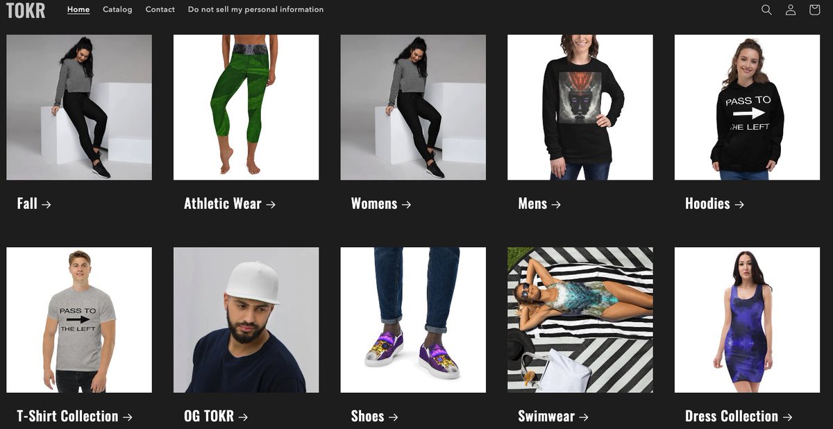 Fall is coming, check out some of our items that'll keep you warm!

#NFT #Crypto #TOKR #Clothing #apparel 

All items available with crypto, follow checkout instructions. 
suprtokr.myshopify.com
