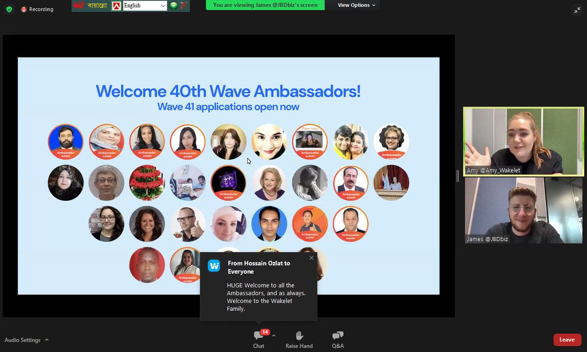 ShahAla36656813's tweet photo. C0mmunity Leader/ Ambassador meeting.
#AmyRose
#JamesDavis
#wakeletwave https://t.co/Fas2KkBkAc