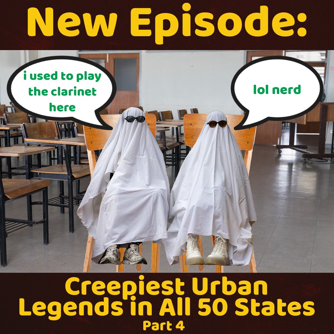 Is Area 51 as creepy as they say? Do ghosts haunt an old school in Nebraska? Check out the newest episode in our bio to find out!