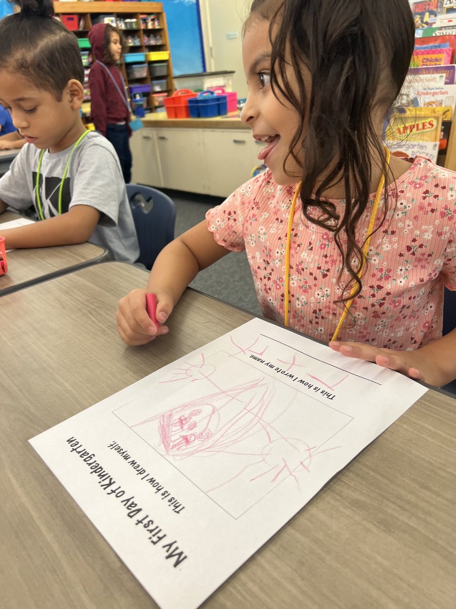 AmeretR's tweet photo. ⁦@PabloTacOside⁩ First Day of Kinder! ⁦@OsideUSD⁩ https://t.co/DiUqI3xiYa