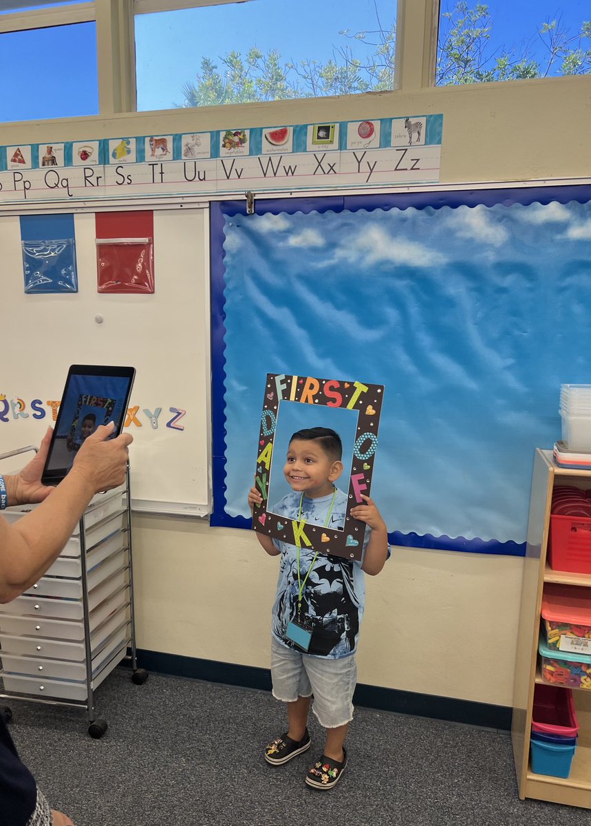 ⁦<a href="/PabloTacOside/">Pablo Tac School of the Arts</a>⁩ First Day of Kinder! ⁦@OsideUSD⁩