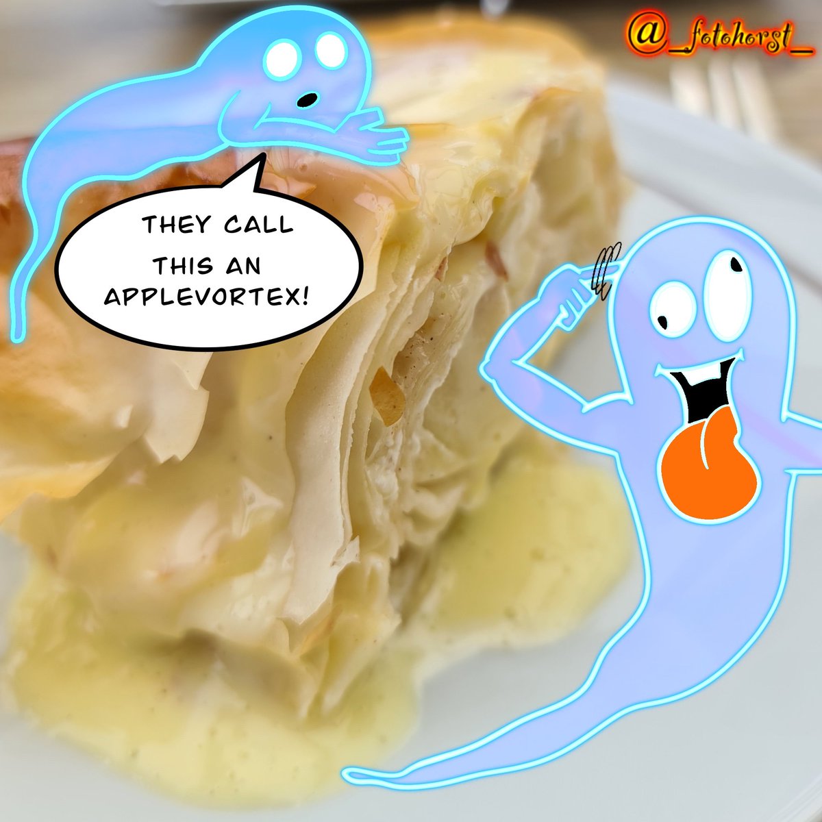_FotoHorst_'s tweet photo. #OneDrawingADayForAYear
#OneDrawingADayForever
03-227
#aughost - #vortex
Its actually my girls idea and also the photo. Vortex = Strudel in german and Applepie = Apfelstrudel. So we decided to take this literally...
@TheRealAuGHOST
#AuGhost2022
#KleineKunstKlasse
#MixedMedia https://t.co/HmTylKiHLQ