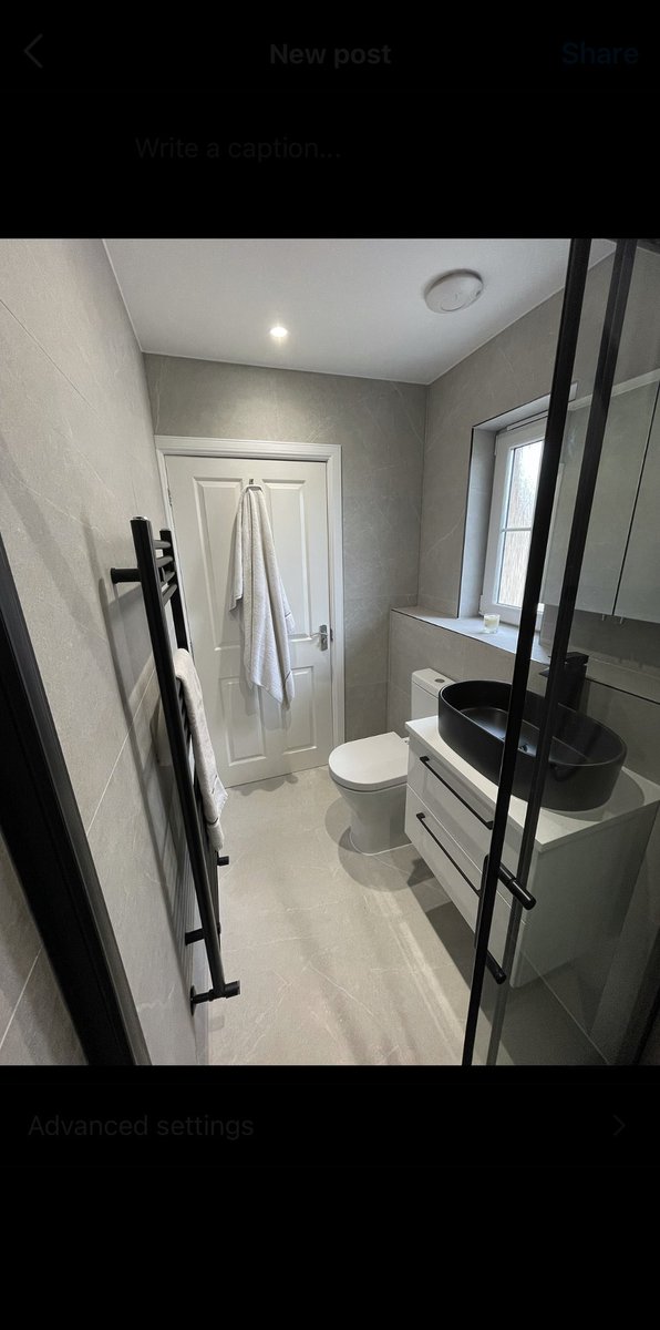 First bathroom completed as self employed 🫣