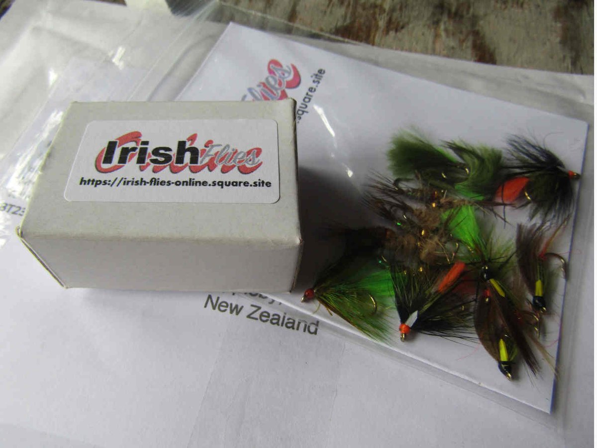 Irishflysup's tweet photo. Another Shipment to the other side of the world, hearing the fish love Irish patterns Down Under 😉 All flies Just £1 each World postage : £3.50 normal postage usually to anywhere in the world, £8.50 Tracked and sign For.
https://t.co/rYMJgbEkgi https://t.co/qVoh4hRPRH