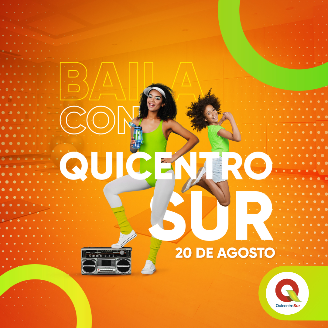 👯💃🏻🕺🏻 Regresa la #bailoterapia con @smarfitec 
Este sábado a las 9h00 te esperamos en el s1 de la zona azul, revisa más fechas y regístrate aquí: bit.ly/bailaenQsur