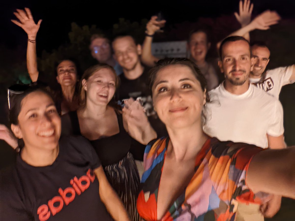 NoBrakesGames's tweet photo. Yesterday was our Summer Party! ☀️ We had loads of fun getting the whole studio out to Tenerife for the first time to enjoy the sun, pool, DJ and of course, lots of games 😎 https://t.co/735y7OKt16