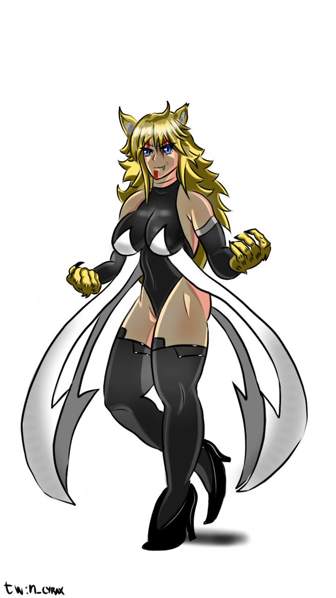 n_cyrax's tweet photo. Leone Akame ga Kill alt costume 
#AkameGaKill #FanArt https://t.co/tLDWJEDlrQ