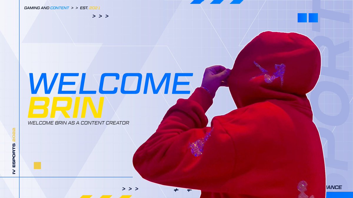 IVesport's tweet photo. Please Welcome @brxnify As Our Newest Content Creator! https://t.co/NU4dFeJmwA