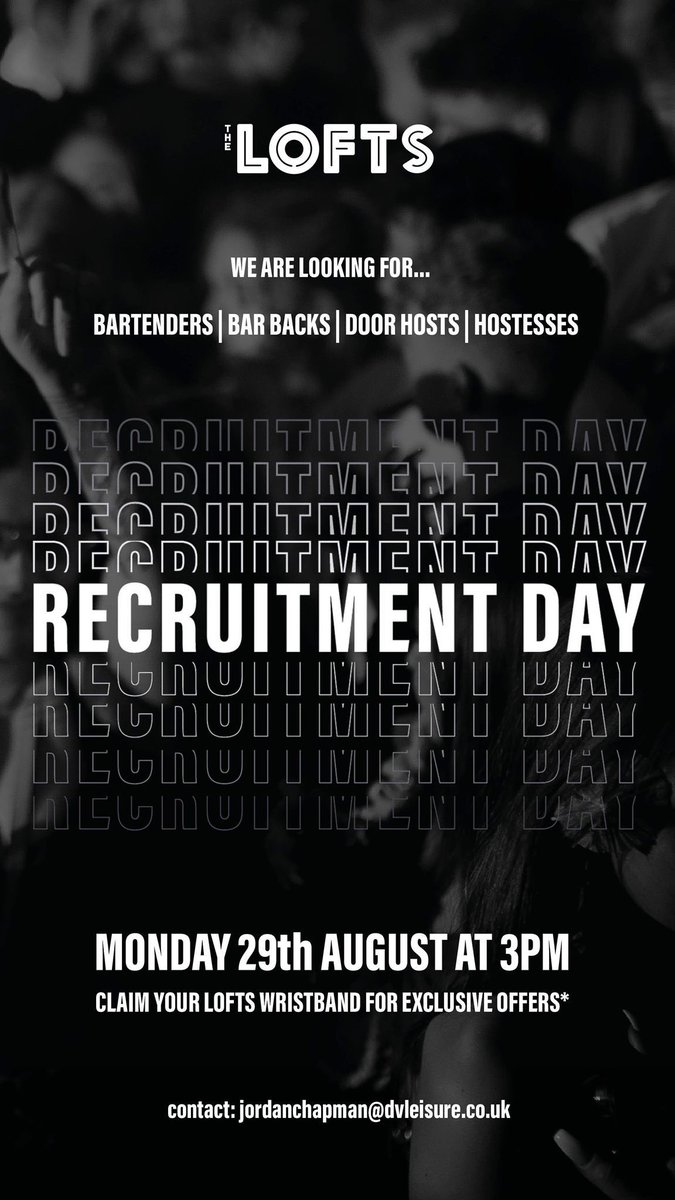 theloftsne1's tweet photo. Want to be part of a fabulous team? https://t.co/6XjbmoP3AC