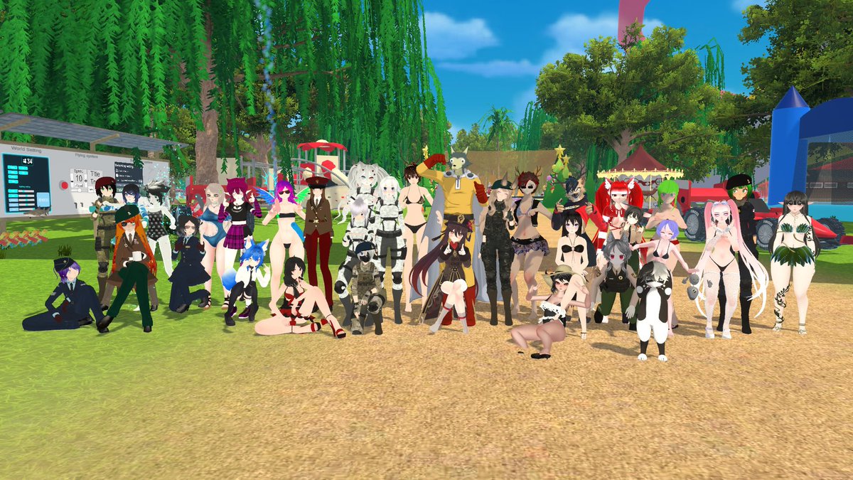 BAFRPT's tweet photo. Sunshine on my mind. ☀️

#bafrp #VRChat #summerfun #FABSummerFestival https://t.co/HUXxT9xlU1