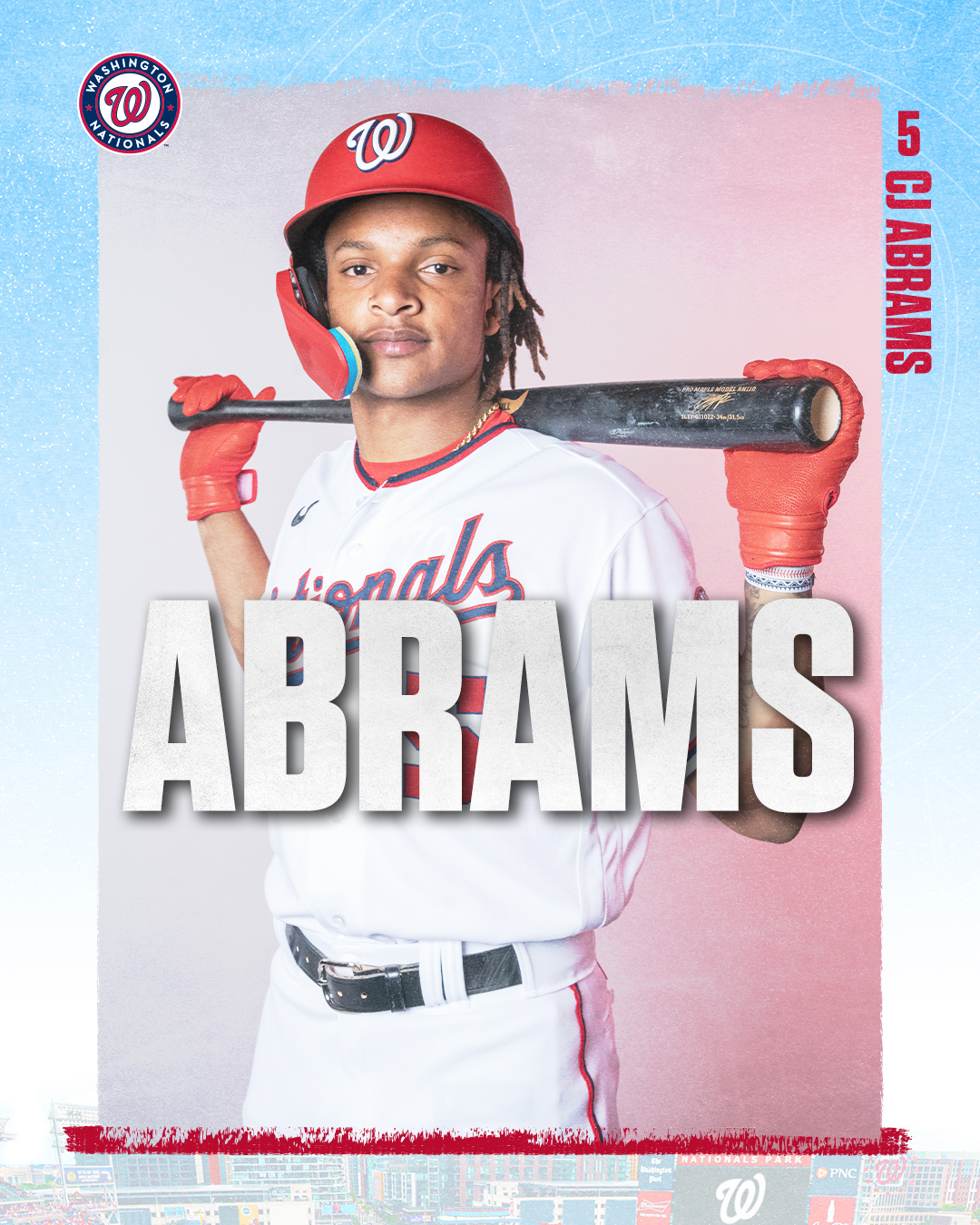 Washington Nationals on X: CJ ABRAMS DRIVES IN 2 MORE   / X