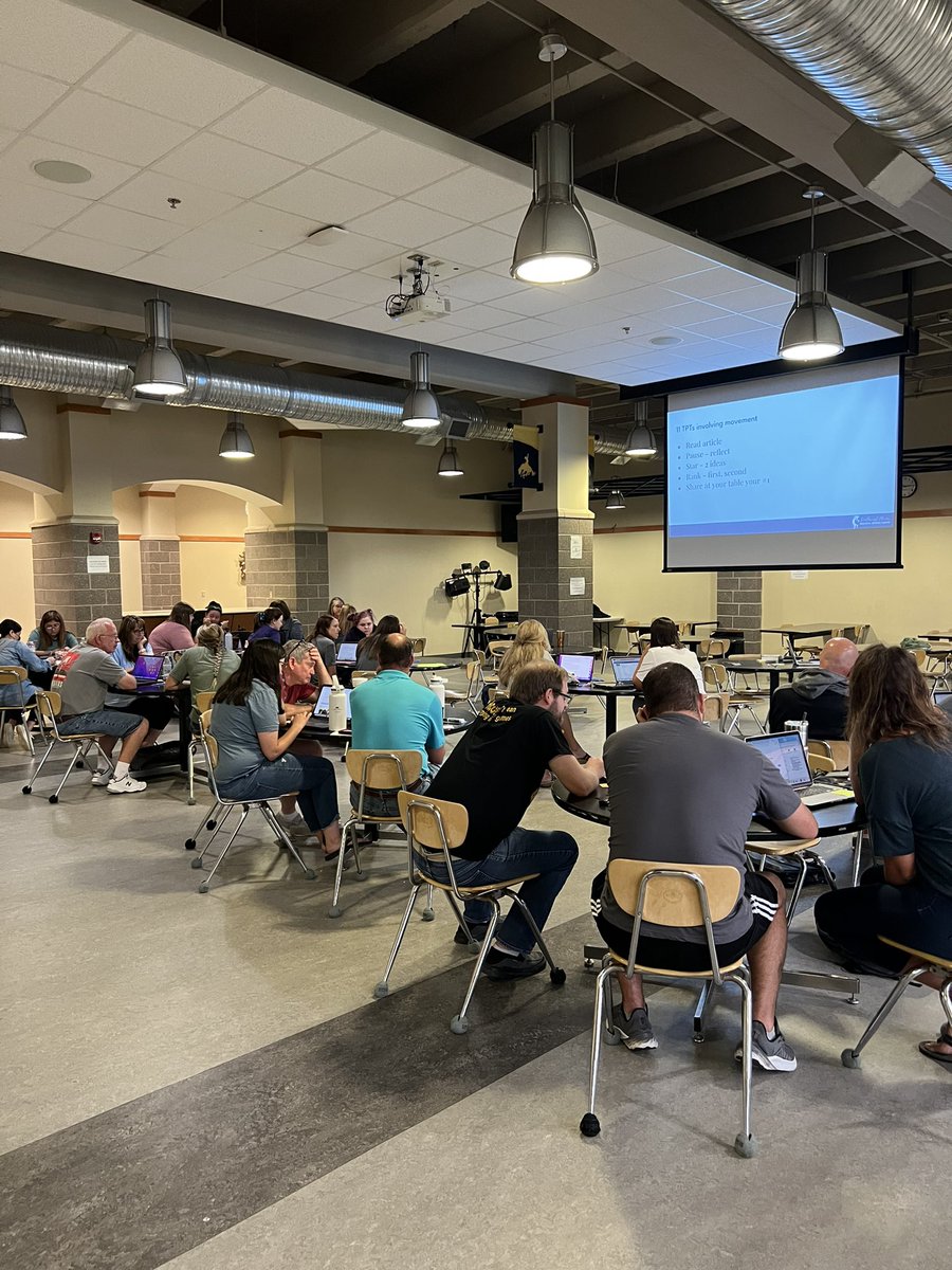 Wonderful time this morning collaborating with the Goodland Jr/Sr high teachers on classroom management and student engagement. <a href="/billbiermann1/">USD 352 Goodland</a> <a href="/swplains/">Southwest Plains</a>