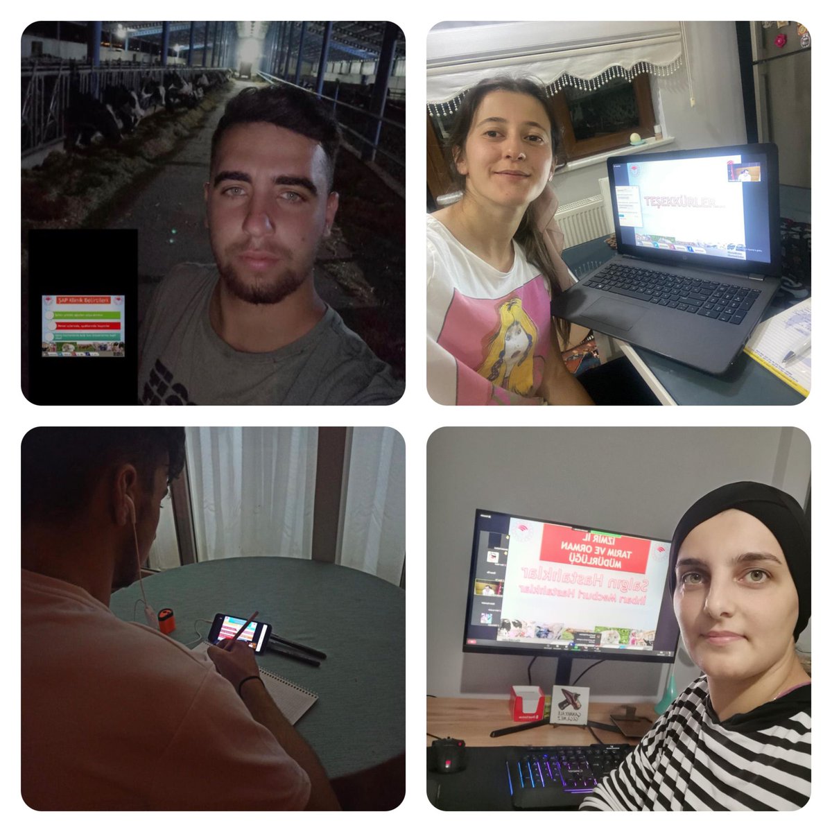 İzmir Tarım ve Orman İl Müdürlüğü (@izmirtarim) on Twitter photo Bugün 3. gündeyiz. Türkiye'nin dört bir yanındaki üreticilerimize daha verimli ve ekonomik üretim yapabilmeleri için online eğitim vermeye devam ediyoruz.
#Tarımda35inİzi
<a href="/VahitKirisci/">Prof.Dr.Vahit Kirişci</a> <a href="/TCTarim/">T.C. Tarım ve Orman Bakanlığı</a>
<a href="/yskosger/">Yavuz Selim KÖŞGER</a> <a href="/tirekaymakamlik/">Tire Kaymakamlığı</a> <a href="/CobanogluF/">Fatih Çobanoğlu</a> Bugün 3. gündeyiz. Türkiye'nin dört bir yanındaki üreticilerimize daha verimli ve ekonomik üretim yapabilmeleri için online eğitim vermeye devam ediyoruz.
#Tarımda35inİzi
<a href="/VahitKirisci/">Prof.Dr.Vahit Kirişci</a> <a href="/TCTarim/">T.C. Tarım ve Orman Bakanlığı</a>
<a href="/yskosger/">Yavuz Selim KÖŞGER</a> <a href="/tirekaymakamlik/">Tire Kaymakamlığı</a> <a href="/CobanogluF/">Fatih Çobanoğlu</a>