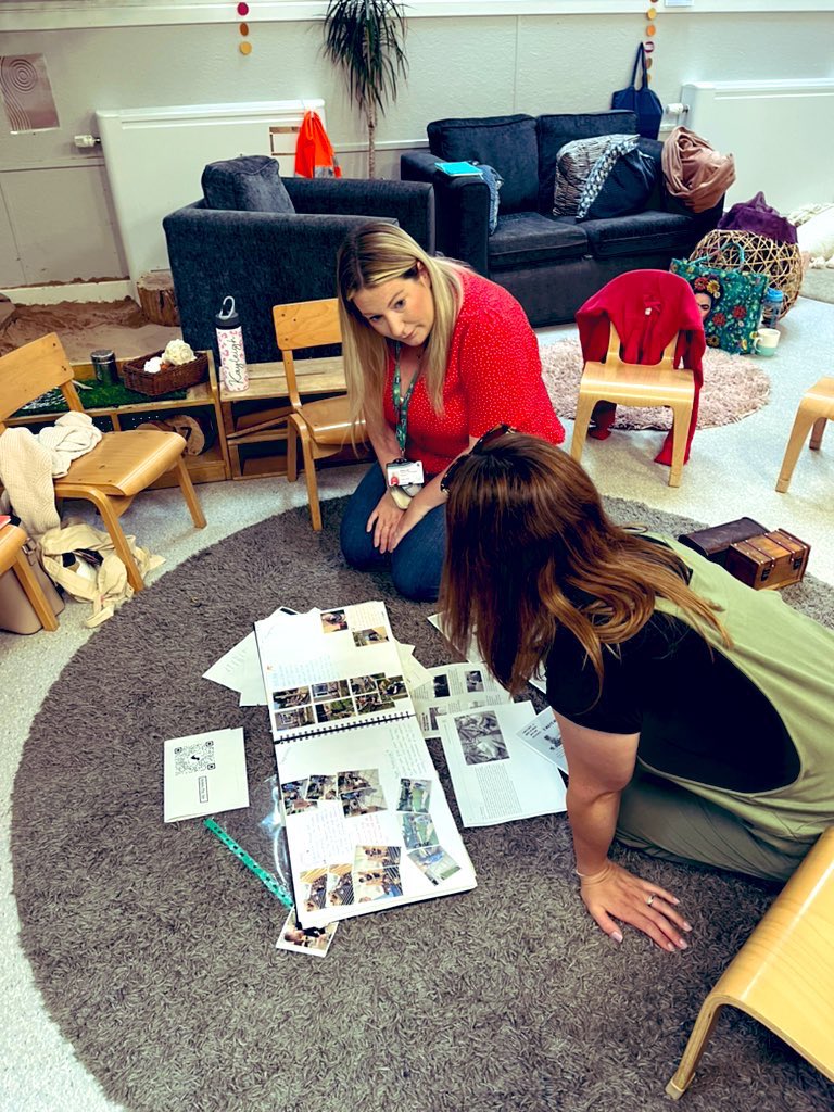 linseyallan8's tweet photo. Fab in-service days with the teams at @WellgreenNurse1 &amp; @HillviewNursery. Day 1 exploring our playful pedagogies through STEM, schemas &amp; provocations. Day 2 intensive ACI training, family support &amp; delving deeper into children’s rights in practice ⭐️❤️
@elc_stirling https://t.co/7j5QNkxi4s